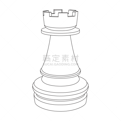 绘画插图,車,轮廓,国际象棋,商务,部分,休闲游戏,运动,背景分离,策略