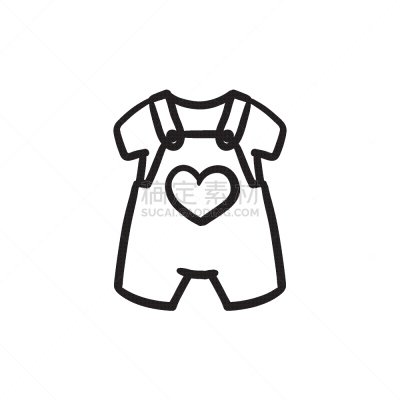 草图,衬衫,计算机图标,工作服,婴儿,连身服,背景分离,纺织品,裤子,环境