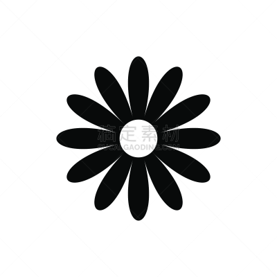 矢量,甘菊花,雏菊,计算机图标,分离着色,白色背景,风琴手,花卉商,季节,夏天