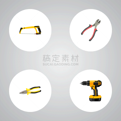 符号,锯子,乐器,不锈钢,部分,电动螺丝起子,建筑业,钢铁,设备用品,写实