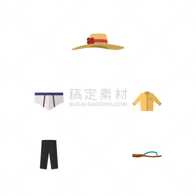 外衣,裤子,榕树,图标,公寓,男人,凉鞋,鞋子,图像,布置