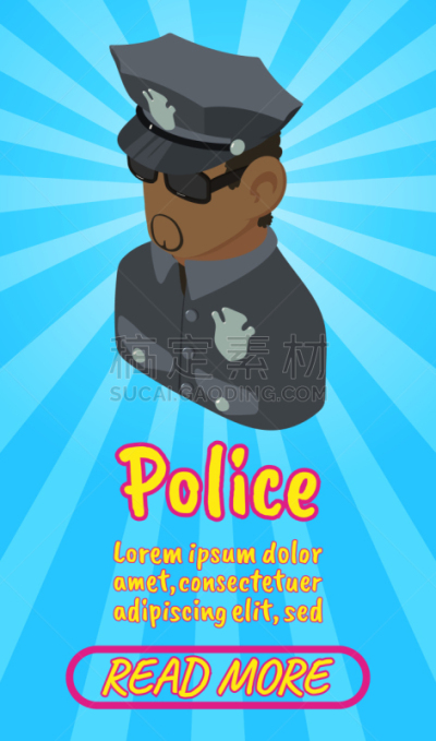 警官,概念,漫画书,时尚,商务,法官