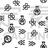 精子,四方连续纹样,卵子,人,组物体,轮廓,白色,式样,直的,保护