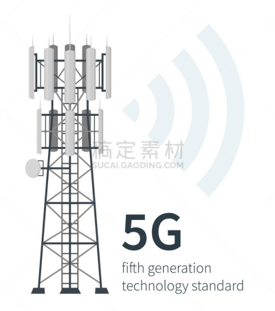 无线电通信塔,技术,5g,手机基站,白色背景,天线,背景分离,频率,无线电通信装置,无线电收发机