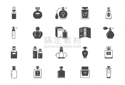 计算机图标,黑色,香熏油,华贵,化妆用品,矢量,商店,香水,香水瓶,绘画插图