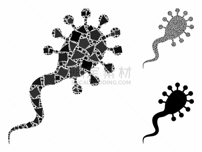 吸血动物,组物体,计算机图标,镶嵌图案,部分,一个物体,枯草芽孢杆菌,寄生的