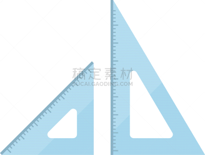 三角板,几何形状,比例,背景分离,长度,测量工具,塑胶,设备用品,尺,绘画插图