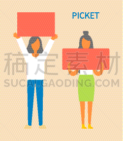 女人,拿着,桌子,哨兵线,活动家,人,白色,红色