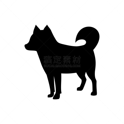 狗,莱卡犬,图像,矢量,爪子,小狗,动物