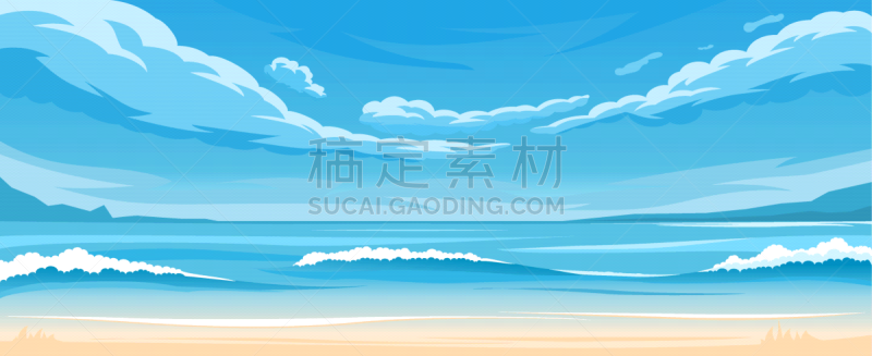 海洋,地形,简单,云,海岸线,夏天,天空,白色,白昼,自然