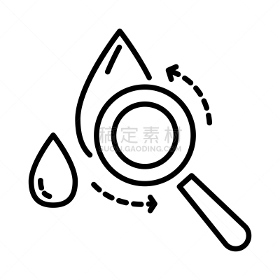 放大镜,水滴,静脉滴注,健康保健,直的,糖尿病,门诊部,考试,分析