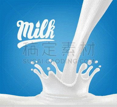 牛奶,分离着色,白色,饮料,自然,纯净,喷气式飞机,食品,早餐,溅