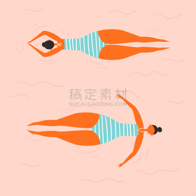 女孩,背面视角,可爱的,女人,小的,金色头发,夏天,游泳,涉水,休闲