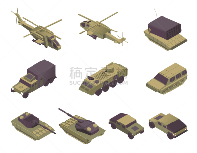 卡车,直升机,现代,绘画插图,导弹,矢量,重的,个性