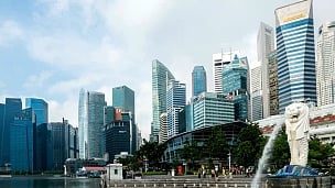  延时 新加坡中央商务区