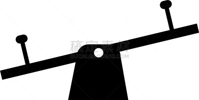 跷跷板,计算机图标,扁平化设计,白色背景,家庭,玩具,平衡,休闲,坐,行动