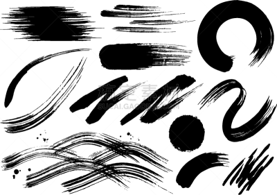 笔触,数字2,模板,粗糙的,草图,绘画插图,圆形,水彩颜料,图像,艺术