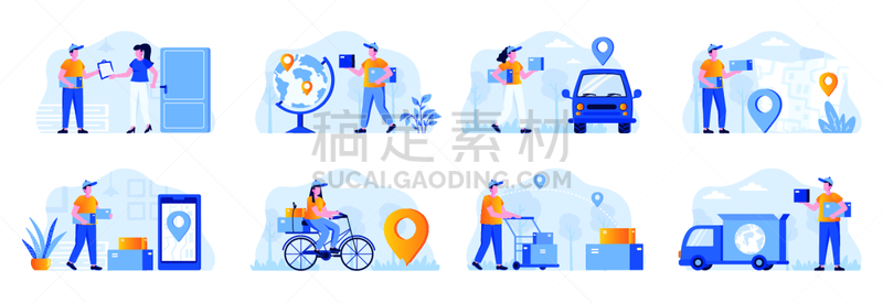 有序,人,性格,全球,递送,海上运输,信使,家庭生活,都市风光,电子邮件