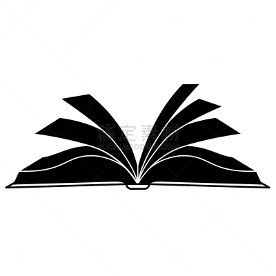 书,标志,绘画插图,开着的,计算机图标,符号,品牌名称,矢量,黑白图片,剪影