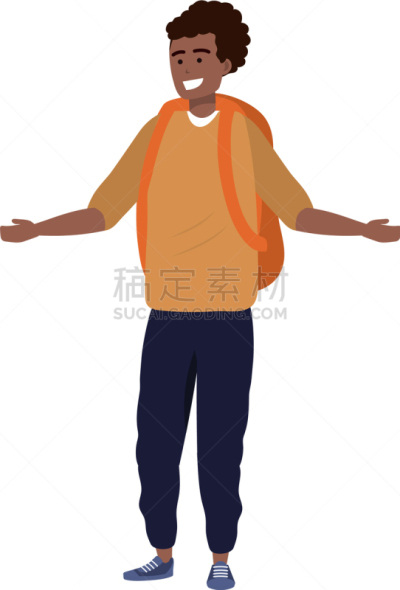 学生,分离着色,青年人,人,酷,微笑,进展,生长,放松