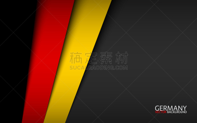 矢量,德国,极简构图,自由,纸,灰色,背景,看,太空