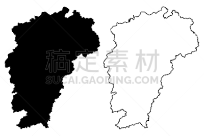 江西省,轮廓,非都市风光,潦草,国内著名景点,剪影,旅游