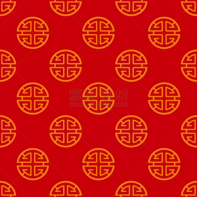 符号,四方连续纹样,华丽的,传统,纺织品,壁纸,风水,中国,节日,圆形