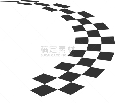 模板,插画,摩托车赛,设计元素,白色,黑色,格子图案,概念