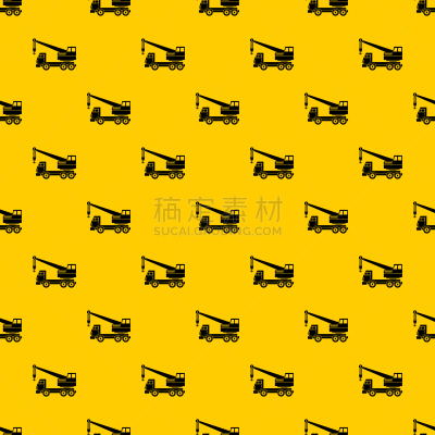 式样,移动式起重机,几何形状,黑色,能力,工业,建筑业,货运,重复,运输