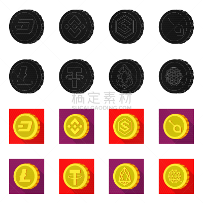 分离着色,一个物体,图标,银行业,商务,波纹,部分,收集