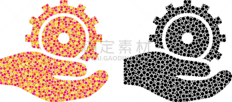 像素化,计算机图标,商务,球体,不规则的,一致,发展,服务,选择