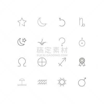 轮廓,直的,星座,计算机图标,水瓶座,斯尔瑞兹,红球甘蓝,矢量,天王星,标志