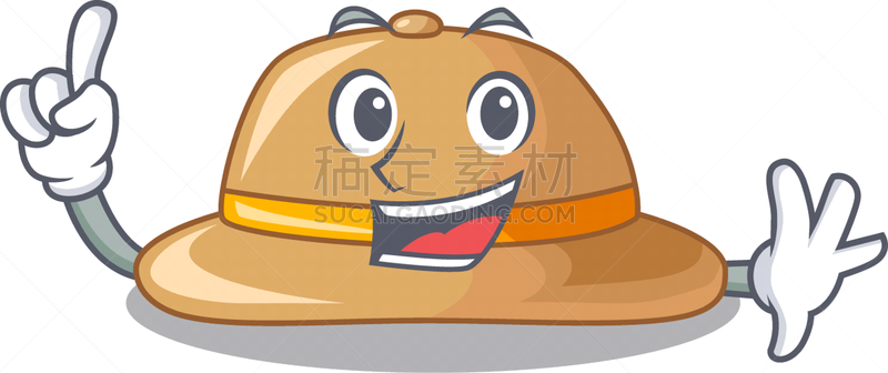 时尚,帽子,科克郡,卡通,手指,可爱的,殖民地式,品牌名称,面部表情,指着