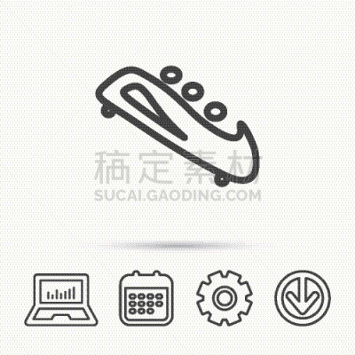 标志,长橇,计算机图标,轮廓,直的,开端,冬天,迅速,图像