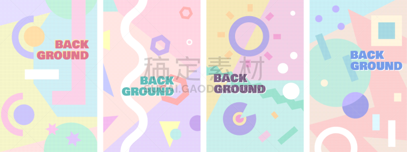 抽象,请柬,贺卡,清新,肖像,壁纸,复古风格,模板,现代,色彩鲜艳
