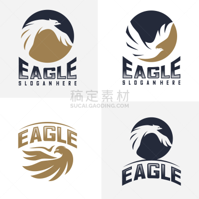 鹰,品牌名称,老鹰,著名贵族,白色,黑色,设计,飞,布置