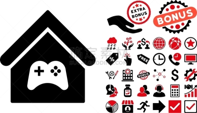 中心,建筑业,公寓,计算机图标,房地产,操纵杆,白色背景,游戏手柄,奖励