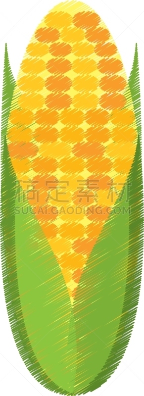分离着色,蔬菜,玉米,农业,有机食品,自然,清新,食品,图像,熟的