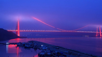   Yavuz Sultan Selim Bridge*时间延迟*