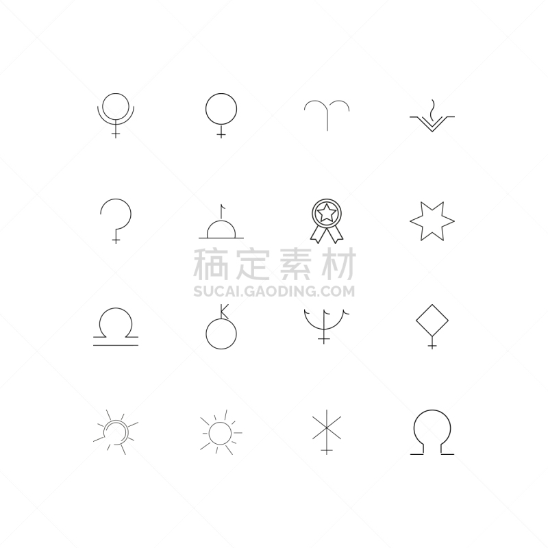 轮廓,直的,星座,计算机图标,天秤座,斯尔瑞兹,白羊座,图像,红球甘蓝,矢量