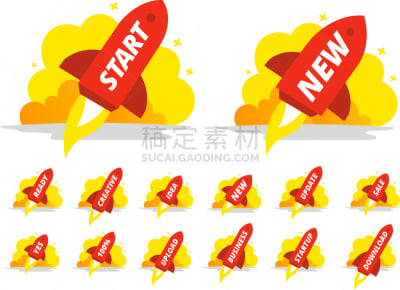 红色,开端,彩色图片,火箭,新创企业,创造力,空间站,商务,布置,下载