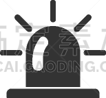 平坦的,警笛,计算机图标,健康保健,交通,意外事件,设备用品,警官,危险,剪影