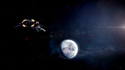 宇宙飞船继续接近行星