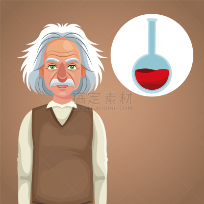 科学家,性格,试管,生物学,化学制品,男人,触摸,想,演讲