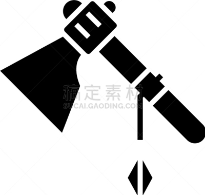 标志,印第安战斧,黑色,计算机图标,牛排,红色,肉,食品,膳食,烹调