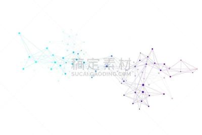 矢量,几何形状,绘画插图,科学,成一排,斑点,抽象,背景聚焦,联系,沟通