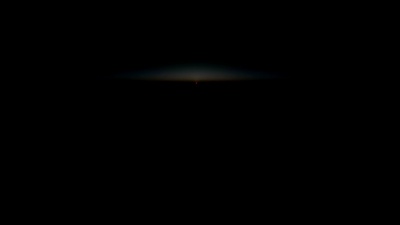 太空中的行星日出视图 
