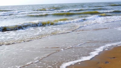 荷兰北海冲浪