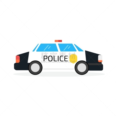 巡逻车,分离着色,白色,红色,汽车,图像,设备用品,无人,监视,运输