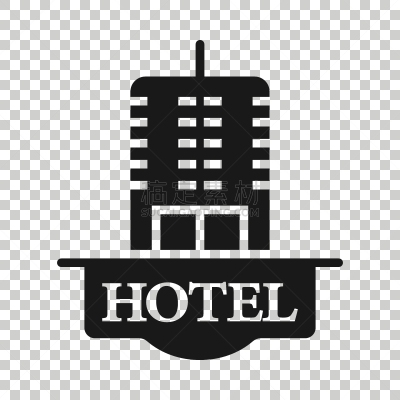 酒店,住宅房间,标志,小旅馆,绘画插图,建筑业,计算机图标,商务,矢量